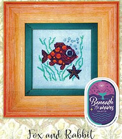 Fox and Rabbit Designs – XStitch the Rainbow – Beneath the Waves – Seeing Stars