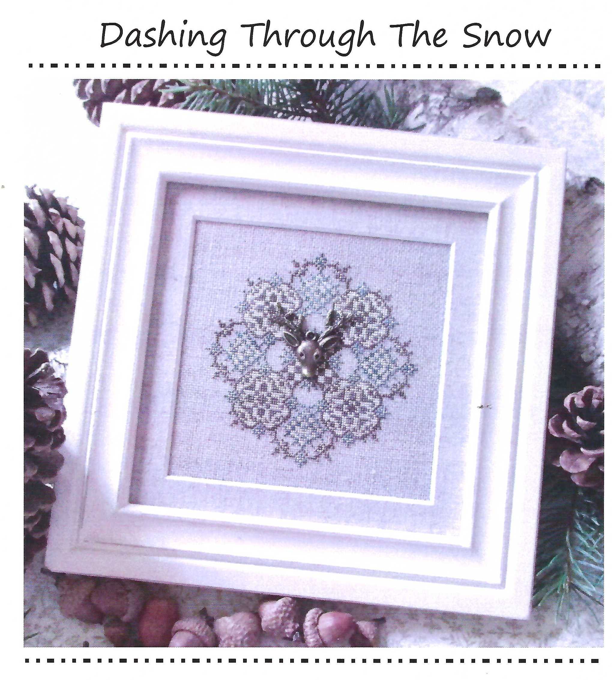T.A. Smith Designs – Dashing Through the Snow (with deer charm)
