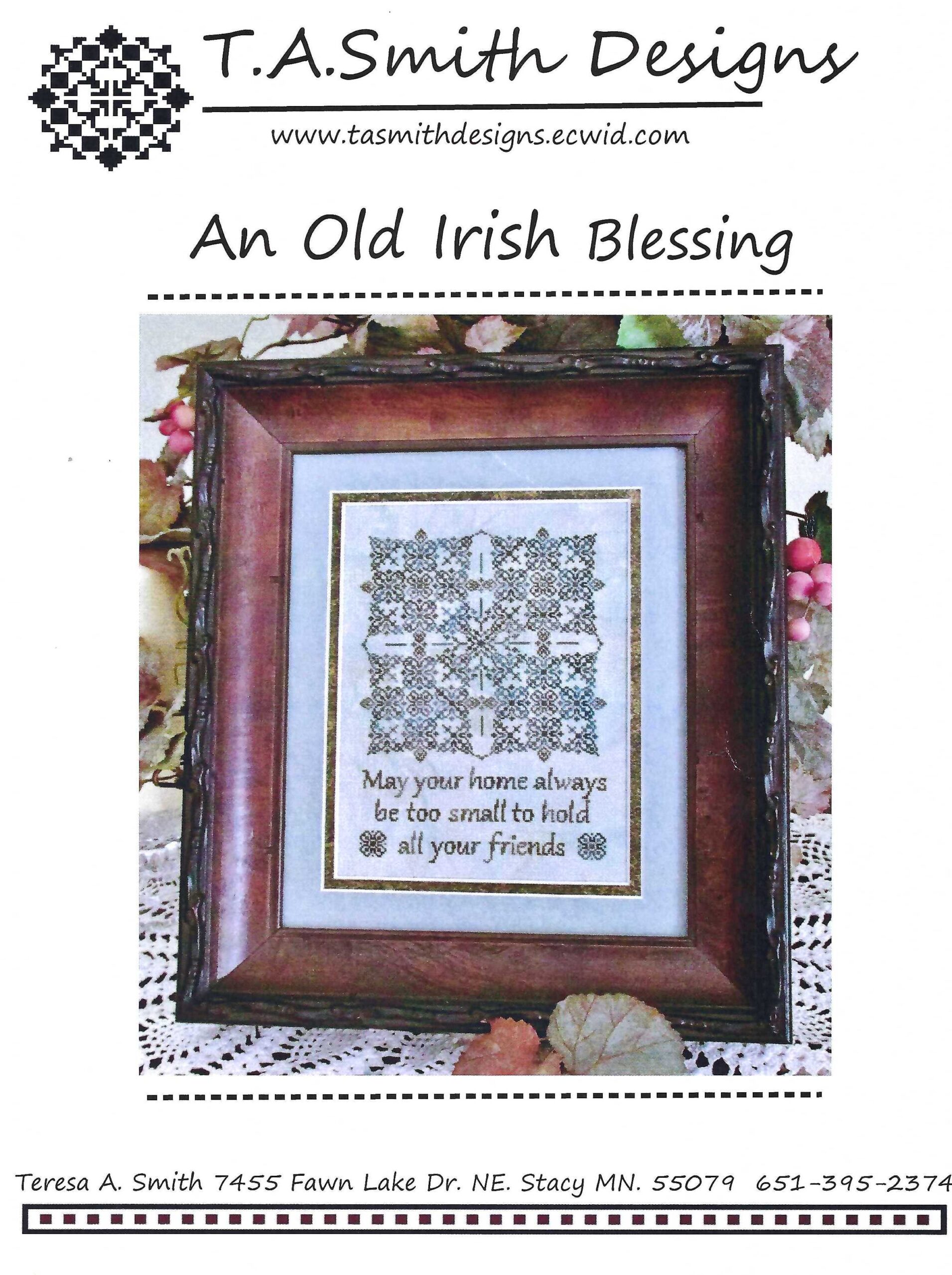 T.A. Smith Designs – An Old Irish Blessing