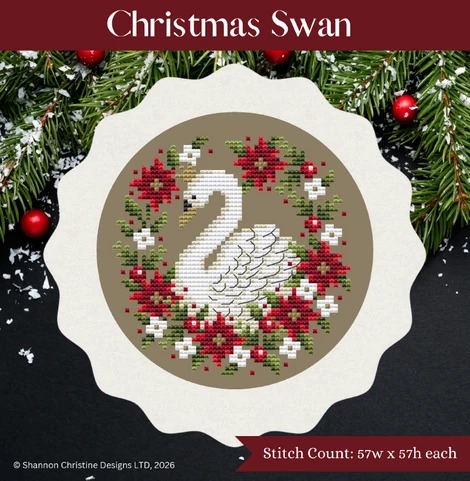 Shannon Christine Designs – Christmas Swan